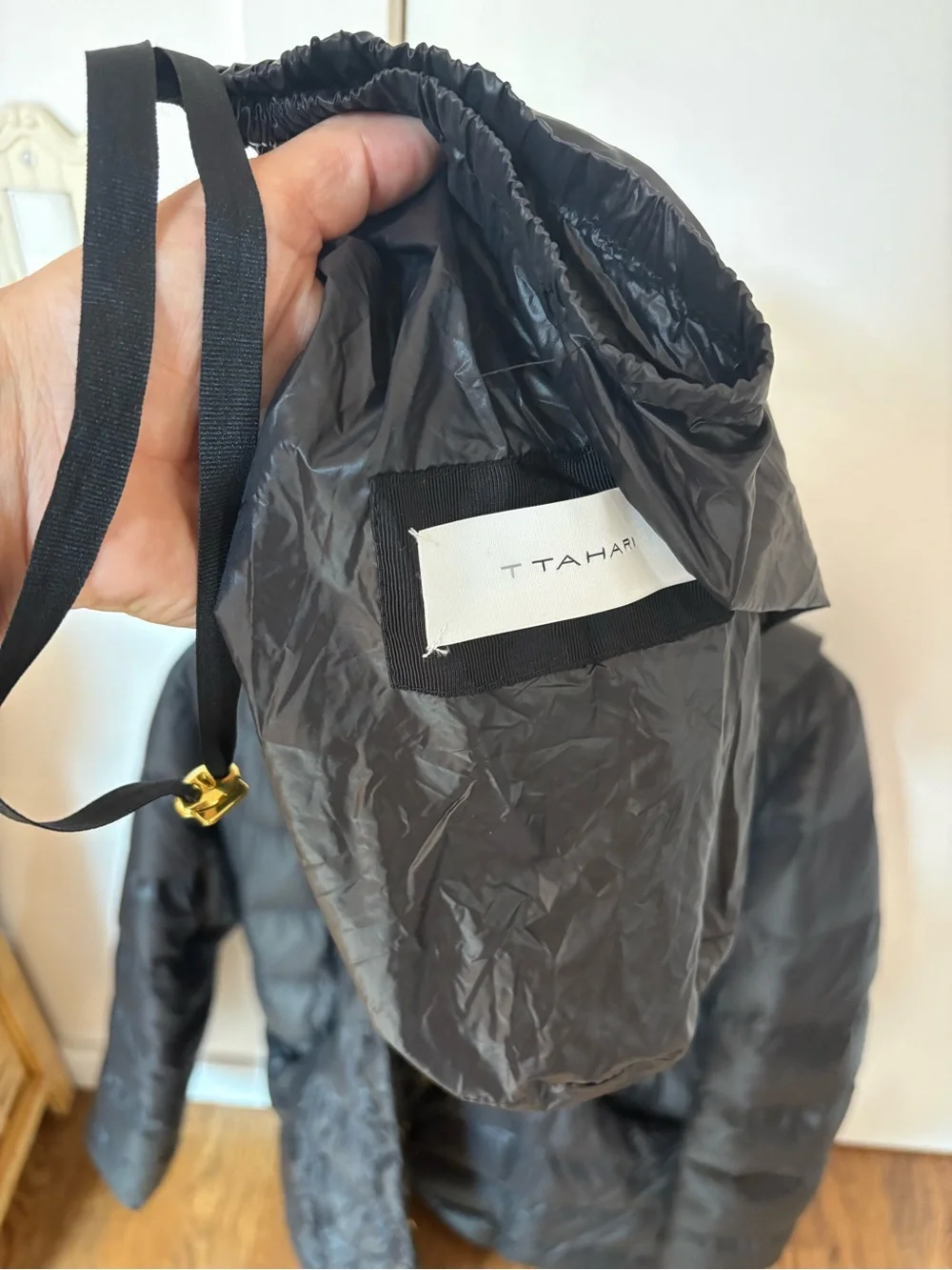Vintage Tahari Packable Long Puffer Coat